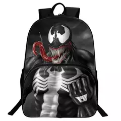 Marvel Legends Venom Mochilas para crianças, Super Heroes School Bag para meninos, Mochila de jardim de infância para crianças, Cartoon Laptop Bags for Men