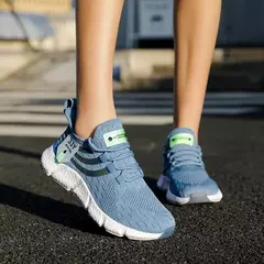 Sapatilhas femininas vulcanizadas leves, calçados esportivos casuais, tênis de caminhada, tênis respirável, verão - Wolf Magazine