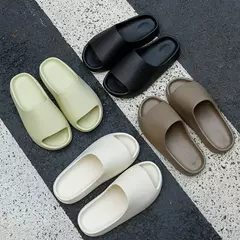 Sandálias leves EVA para homens e mulheres, chinelos ao ar livre, sapatos da moda, férias na praia, 36-45 - Wolf Magazine