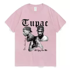 T-shirt extragrande para homens e mulheres, rapper Tupac, tops 2pac, streetwear hip-hop, mangas curtas, t-shirt de algodão, moda verão, 2022 - Wolf Magazine