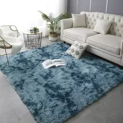 Tapete cinzento para sala de estar tapete de pelúcia cama quarto piso tapetes macios anti-deslizamento decoração da casa tapetes de veludo macio cobertor do quarto dos miúdos - comprar online