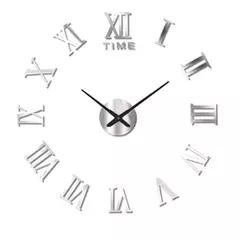 Grande Espelho Acrílico Adesivos Relógio De Parede, 3D DIY Relógios De Quartzo, Design Moderno, Relógios De Moda, Sala De Estar, Home Decor, Horloge, 2023 - comprar online