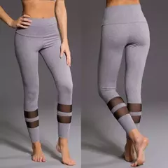 Leggings femininas de malha preta patchwork, calça elástica de fitness, leggins femininas, Capri, novo, 2022 na internet