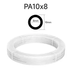 Tubo de náilon pa mangueira pneumática compressor mangueira ar óleo pa11 tubo 4mm 6mm 8mm 10mm 12mm mangueira de tubo resistência de alta pressão 20kg - comprar online