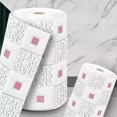 Auto-adesivo Antique Foam Brick Wallpaper, 3D Wall Sticker, impermeável, Sala, - comprar online