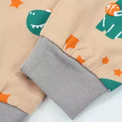 Pijama dinossauro definido para meninos, Pjs longos, Little Kids Sleepwear - comprar online