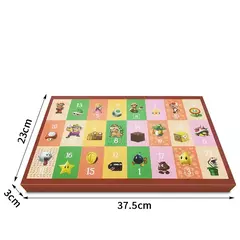 24 pçs/set super mario bros natal advento calendário caixa brinquedos kawaii anime figura pvc modelo bonecas brinquedos presente para crianças na internet