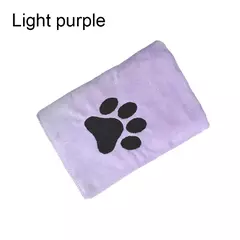 Toalha de banho de microfibra para animais de estimação, 35*75cm/50*100cm, bordada, super macia, absorvente, gato para cães, cobertor, suprimentos de aliciamento - comprar online