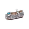 Sapatos cristal para meninas de 2 a 6 anos
