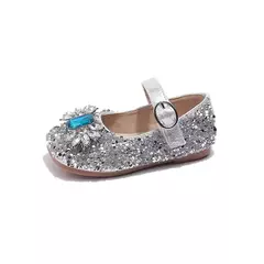 Sapatos cristal para meninas de 2 a 6 anos