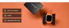 Silicone Apple Watch Band and Case, Strap para Apple Watch Ultra 2 Series 9 8 7 6 SE, Bumper Case, Screen Protector, 40mm, 41mm, 44mm, 45mm, 49mm - Wolf Magazine