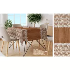 Toalha Plástica de Mesa Térmica 6 lugares / 2,00m x 1,40m - Wolf Magazine
