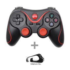 Terios t3 x3 joystick sem fio gamepad controlador de jogo para pc suporte bluetooth para pc/android/ps3/ios/nintendo switch acessórios - Wolf Magazine