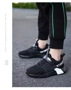 Tênis de malha antiderrapante infantil, sapatos casuais para meninos, moda infantil, tênis, primavera, 2022 na internet