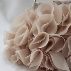 Imagem do Saco de embreagem floral acetinado de luxo para mulheres, festa de noiva, bolsas e bolsas de casamento, bolsa de grife pequena