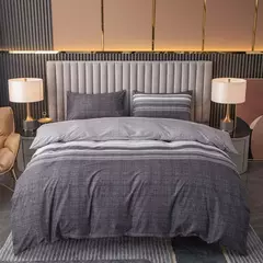 Poliéster Impresso Lixar Duvet Cover, Conjunto de cama Estilo Europeu, Quilt Cover, Pele Tecido Amigável, Queen Size, 3Pcs na internet