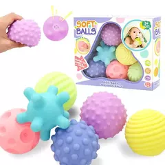 Bebê brinquedos mãos tocar bola sensorial brinquedo infantil chocalho massagem kawaii macio bola tátil desenvolvimento para bebês