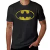 T-shirt amarela clássica masculina com logótipo, tacos, presente perfeito, entusiastas desportivos, roupa gira, vintage, gráficos, t-shirt para homens