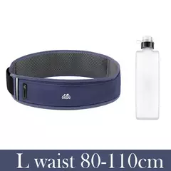 Cinto de corrida com garrafa de água para homens e mulheres, bolsa esportiva para celular, mochila de verão, ginástica fitness, maratona invisível