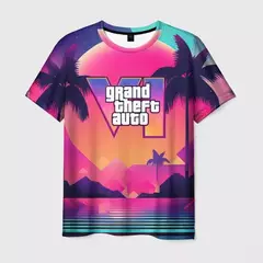 Camisola de manga curta com estampa Grand Theft Auto VI masculina e feminina, estilo casual, moda verão, Gta 6 quente, 3D, novo, 2022 - Wolf Magazine