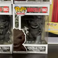 Imagem do Godzilla figura de ação funko pop mecânica godzilla edição limitada periferia boneca modelo coleção ornamento modelo brinquedo presente