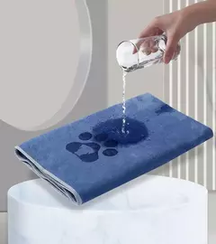 Imagem do Toalhas de secagem rápida para cães e gatos, absorvente de água, pano de limpeza para animais de estimação, loja de animais de estimação, suprimentos de toalha de banho para animais de estimação