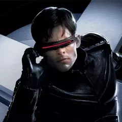 Imagem do X-men Cyclops Cosplay óculos polarizados para homens mulheres Memory Material Shield Designer Sunglasses