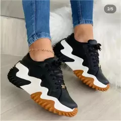 Tênis de lona alta para mulheres, tênis, com renda, respirável, casual, correndo, plataforma, meninas, vulcanizado, outono, moda - loja online