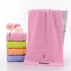 Toalhas de banho de algodão bonito para bebê, Toalha absorvente macia para crianças, Toalha para crianças, Toalha de banho, 50x25cm