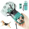 Saco de lixo exterior portátil para banheiro de animais de estimação, dispensador fecal de pá de seis garras para banheiro de cachorro