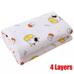 Newborn Baby's Gauze Bathrobe, Infant Swaddle, 100% Algodão, Meninos, Meninas, Crianças, Infantil, Gaze, Cobertor, Roupão, 6 Camadas na internet