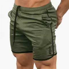 Imagem do Calções esportivos de secagem rápida masculina, corrida, ginástica, ginástica, calças curtas, verão, novo, 2023