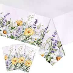 Spring Wild Grass Tablecloth, Table Cover for Home Decor, Verão, Primavera, Verde, Feriado, Casamento, Birthday Party, Kids, Baby Shower - loja online