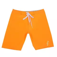 Calça de praia elástica de secagem rápida masculina, shorts de surf 3D, esporte casual de competição, fibra estilo urbano, quatro vias na internet