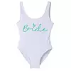 Fato de banho feminino com estampa dourada, squad, festa de solteira, moda praia verão, 1 pc, S a 3XL