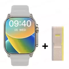 Relógio Inteligente 9 para Homens e Mulheres, Chamada BT, NFC, Sempre em Exibição, Temperatura Corporal, Fitness, Série 8, Apple, Android, 2022