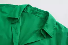 TRAF-Camisa multicolor de botões para mulheres, blusa de manga comprida, blusas extragrandes, streetwear feminino, verão
