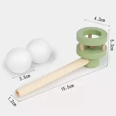 Montessori Whistle Ball para Crianças, Sopro Flutuante, Bolas de Tubulação, Brinquedo Sensorial para Bebê, Habilidades Motoras Finas, Brinquedos Educativos - loja online