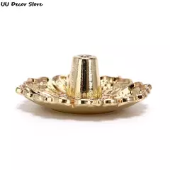 Liga de incenso queimador vara titular placa, Budismo Lotus Censer, Bronze Nasturtium queimador, Novo, 1pc - comprar online