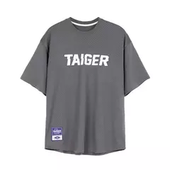 Camiseta solta de fitness masculina, corrida, extragrande, academia, musculação, malha casual, manga curta, esportes de rua, novo, verão na internet