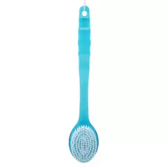 Escova macia do banho do cabelo com punho longo, 1pc, acessórios do banheiro, corpo, lama, chuveiro, massagem