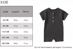 Bebê menino macacão verão wear infantil bebe fina pijamas manga curta macacão com nervuras roupas de malha estiramento da menina outfits playsuit na internet