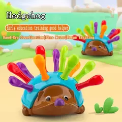 Ouriço Montessori Brinquedos para o Bebê, Treinamento de Concentração, Educação Infantil, Fine Motor e Brinquedos Sensoriais, Ortografia, Pouco na internet