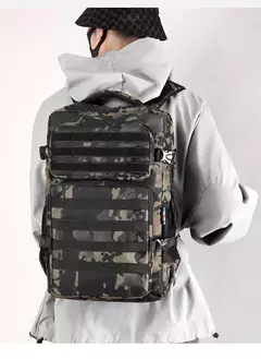 Impermeável Outdoor Tactical Mochilas, Molle Nylon Mochila, Esportes, Camping, Caminhadas, Trekking, Caça, 35L, 1000D na internet