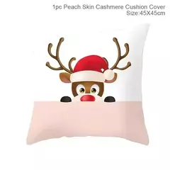 45cm capa de almofada de natal fronha 2024 decorações de natal para casa ornamento natal ano novo decoração de natal 2023 noel - comprar online