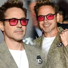 Retângulo Tony Stark Óculos De Sol Para Homens, Lente Azul, Óculos De Homem De Ferro, Brand Designer De Moda, Vintage - Wolf Magazine