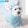 Roupão absorvente para cães, toalha de banho para animais de estimação de secagem rápida para cães pequenos, médios e grandes, acessórios para cães