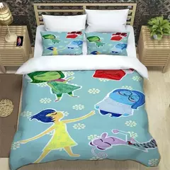 Disney-Inside Out 2 conjuntos de cama para crianças e adultos, fronha de bebê, presentes de aniversário