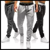 Calça esportiva casual masculina em corrida, treino, jogging, calça comprida masculina de ginástica, moletom, corredor, 2021