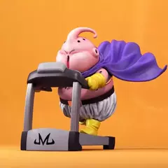 Dragon Ball Fitness Body Building Modelo, Majin Buu Figura fofa, Brinquedos Anime, Figuras de Ação, Brinquedos de Coleção, 5 peças por conjunto - Wolf Magazine